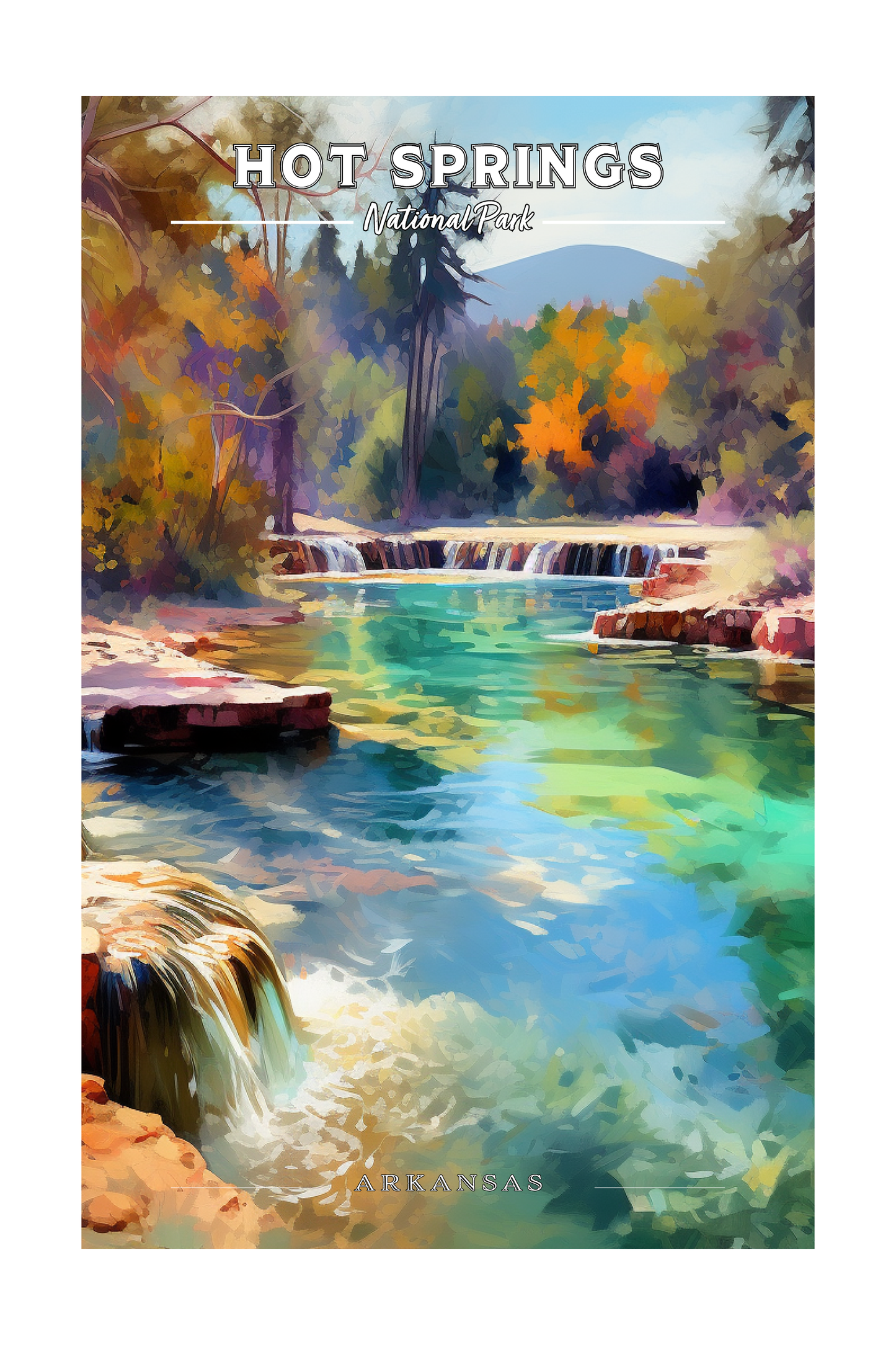 Hot Springs National Park Poster