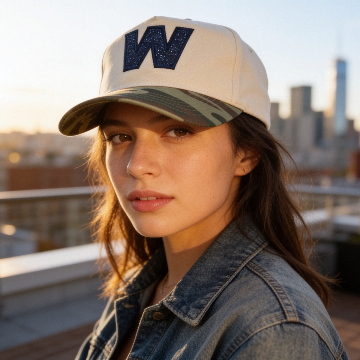 W Glimmer & Game Day Cap
