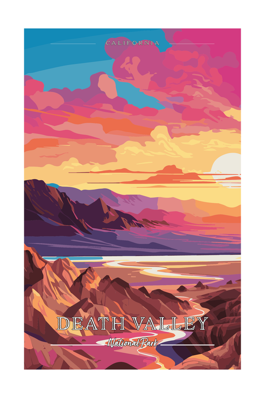 Death Valley National Park Poster
