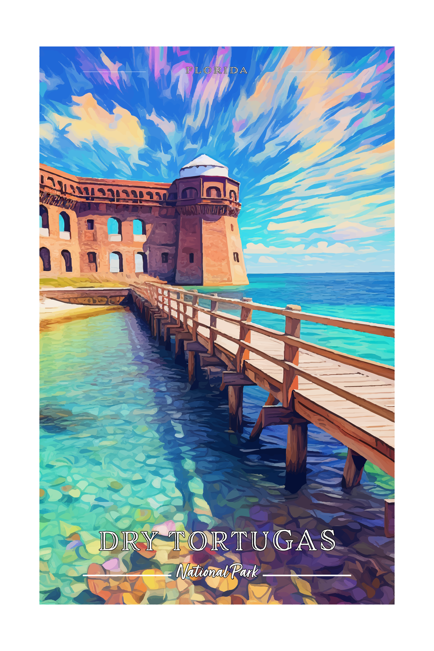 Dry Tortugas National Park Poster