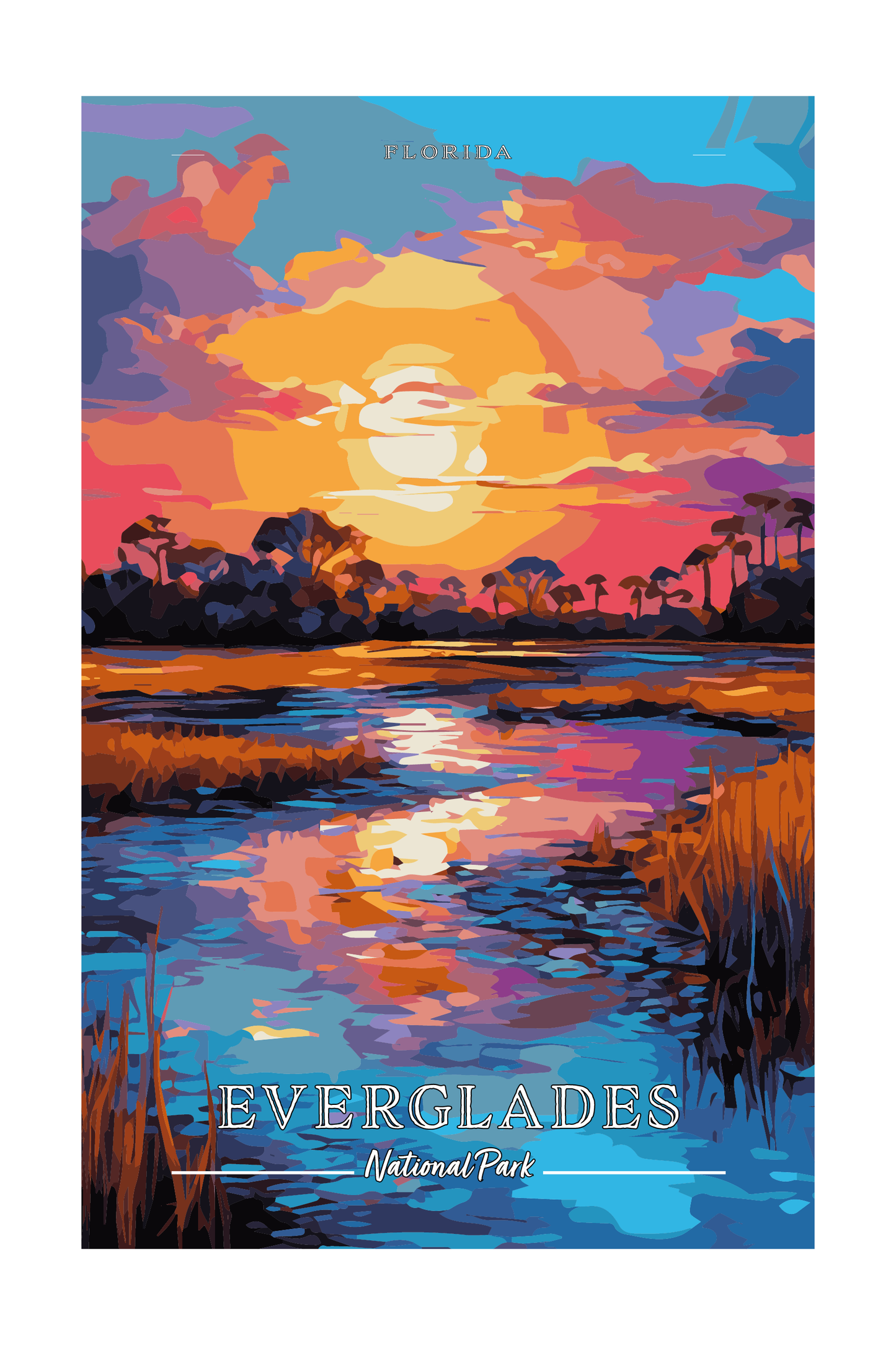 Everglades National Park Poster