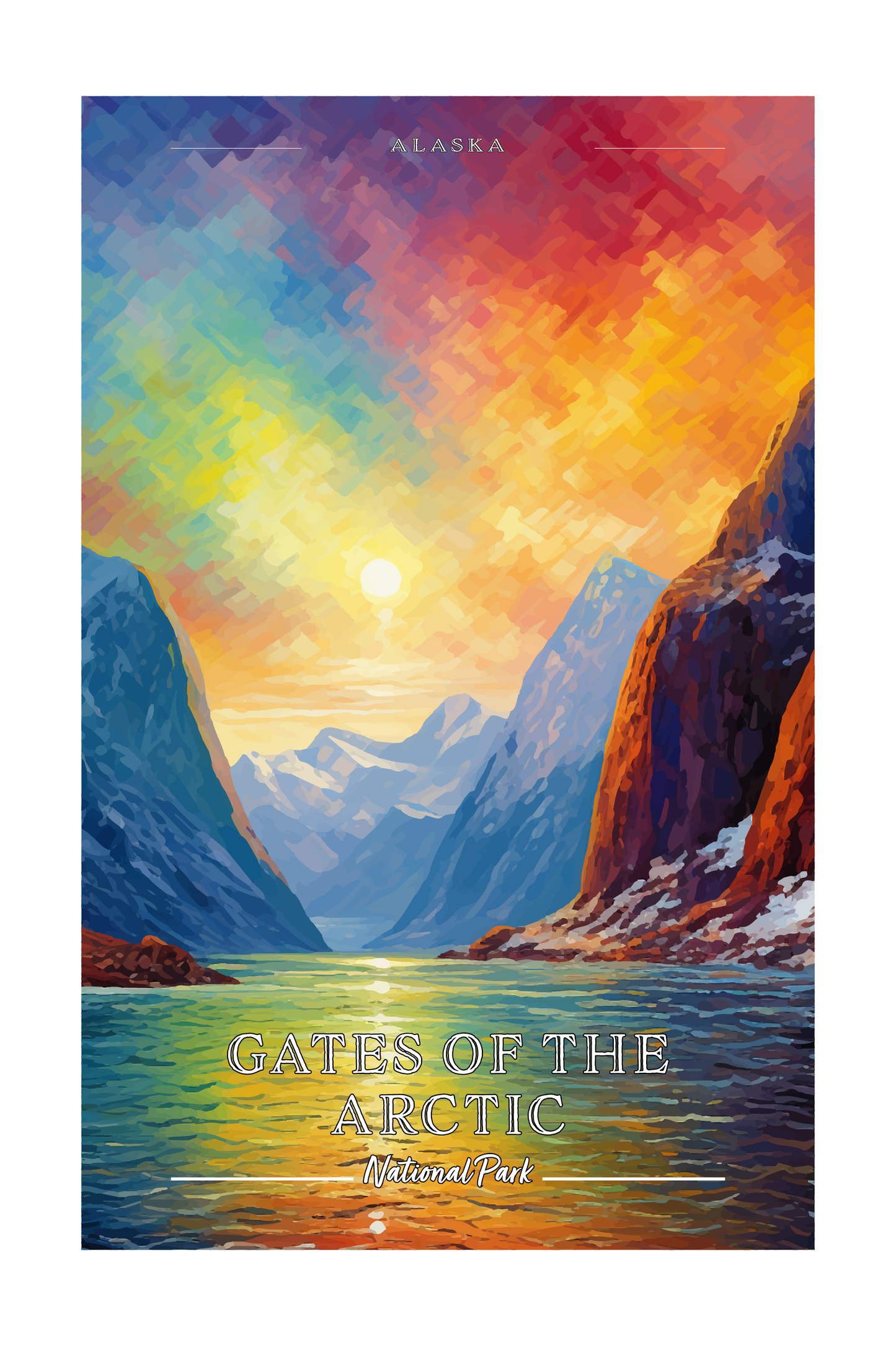 Gates of the Arctic National Park Poster