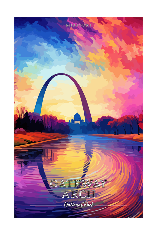 Gateway Arch National Park Poster