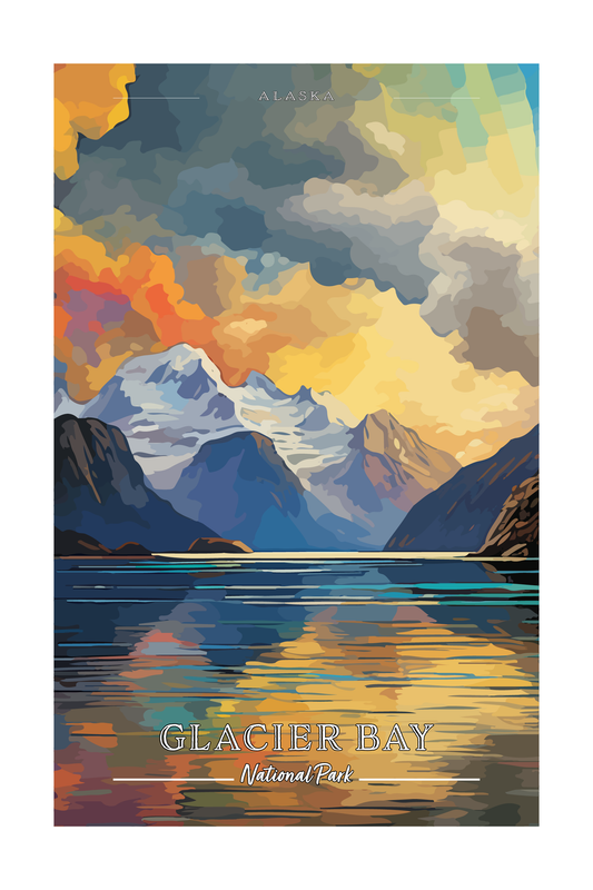Glacier Bay National Park Poster