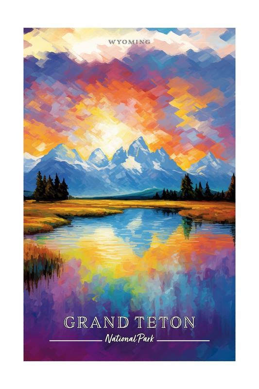 Grand Teton National Park Poster