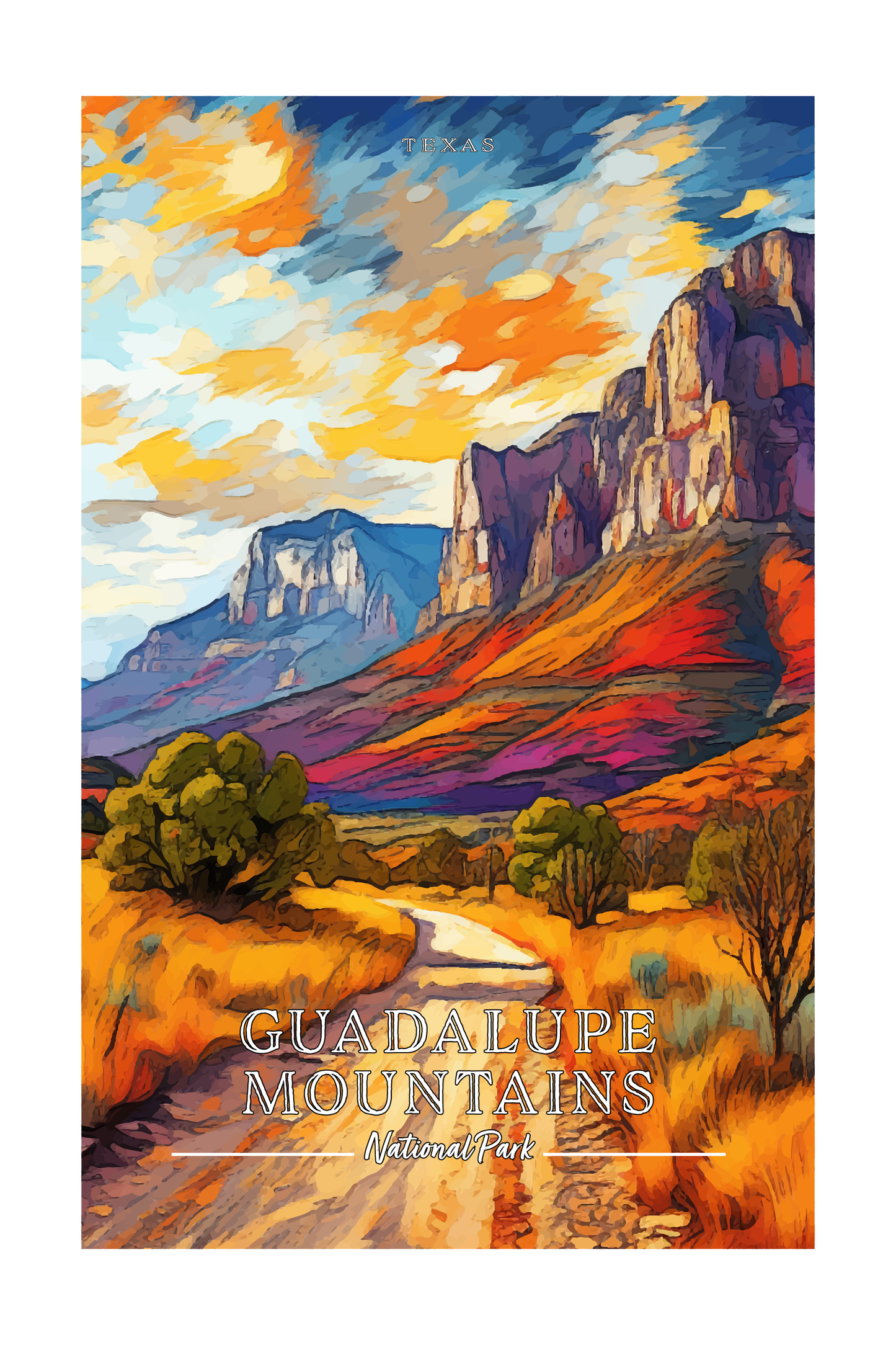 Guadalupe National Park Poster