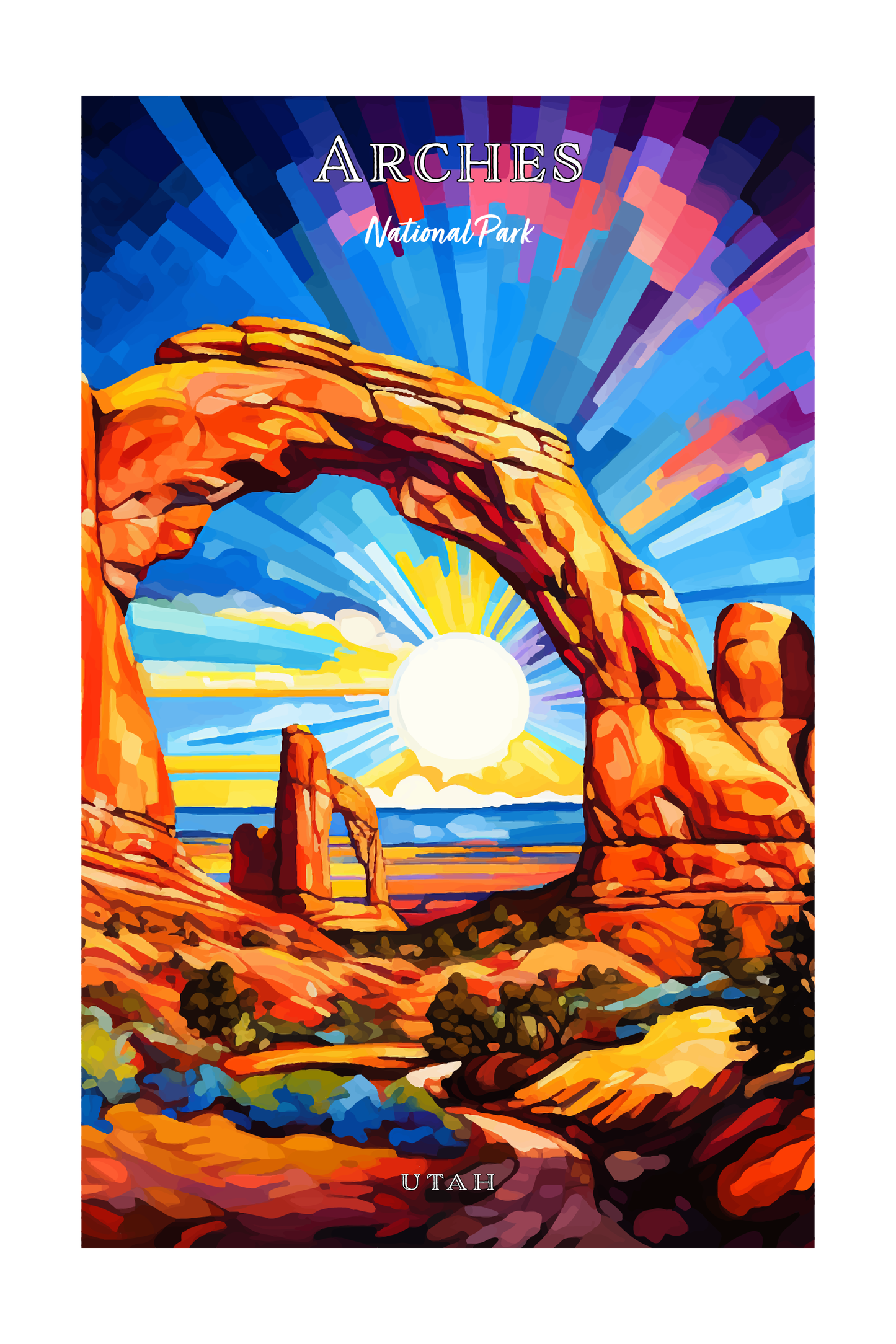 Arches National Park Poster