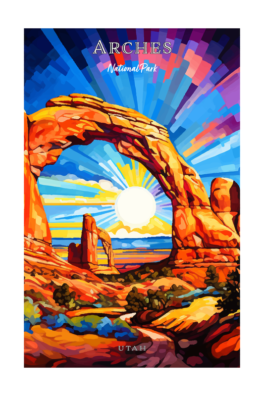 Arches National Park Poster