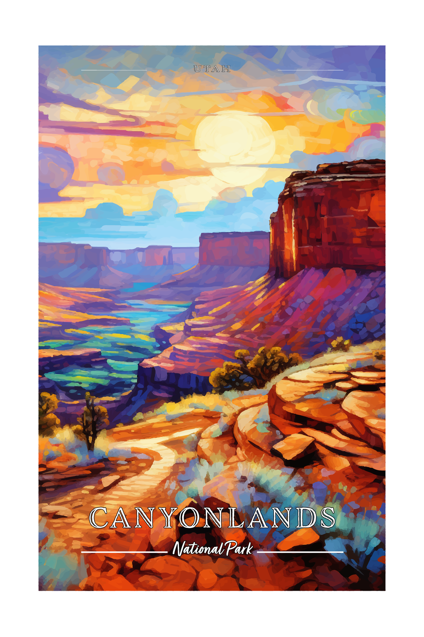 Canyonlands National Park Poster