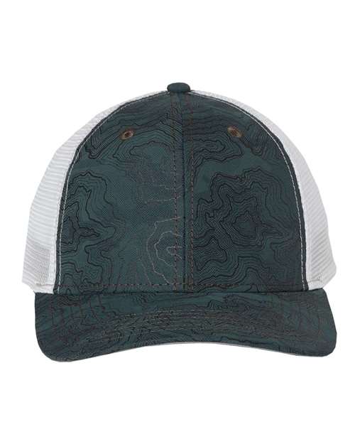 Custom Embroidered Dri Duck Territory Trucker Cap - 3458
