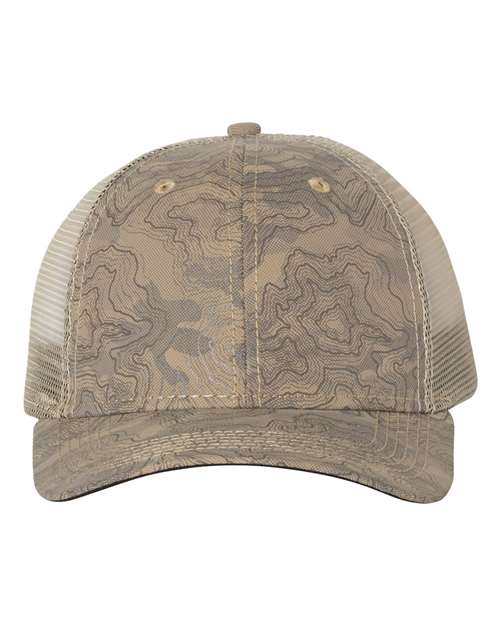 Custom Embroidered Dri Duck Territory Trucker Cap - 3458