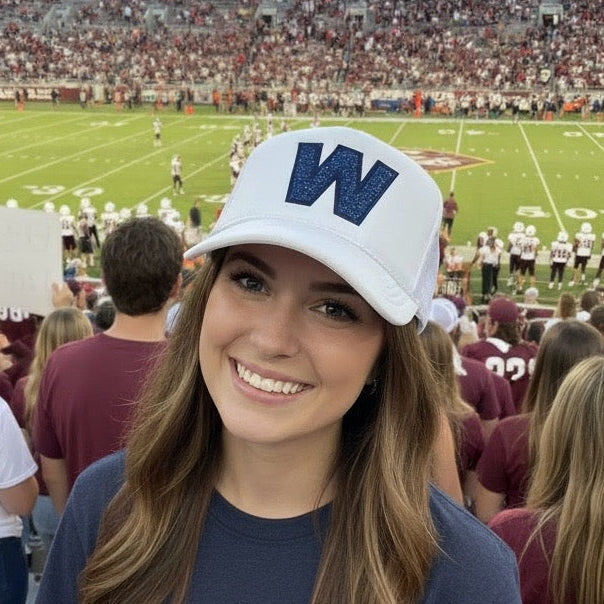 W Glimmer & Game Day Cap