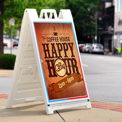 Small Sign Insert Sidewalk Sign Inserts – Wimberley Printing Company