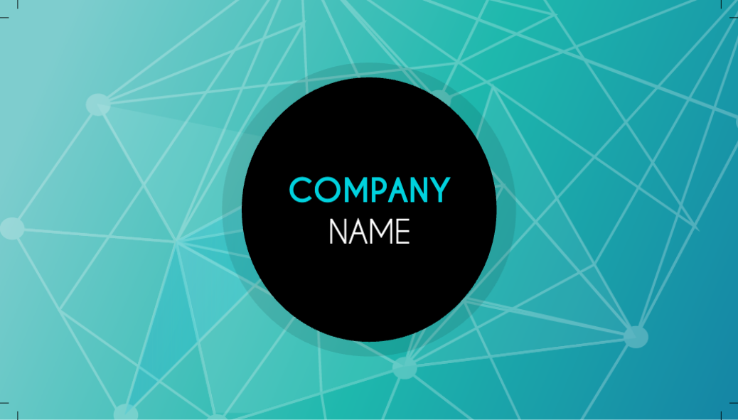 Abstract Lines - Customizable Business Card
